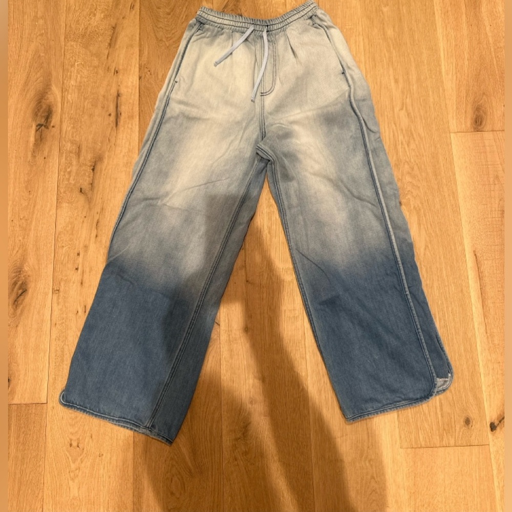 Salty Pebble Elastic Waist Pants- Never Worn